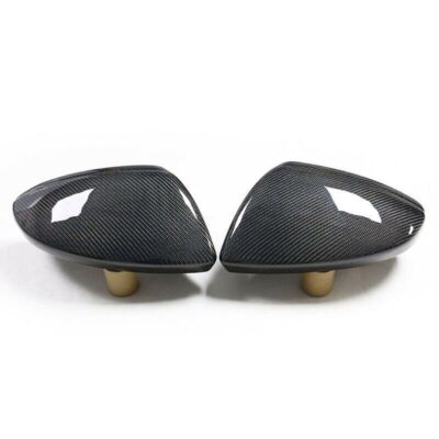 Rear Carbon Fiber For AUDI A6 RS6 A7 RS7 A8 S8 Car Exterior Side Mirror Covers