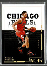 2021-22 Panini Noir Holo Gold #84 Nikola Vucevic I /5 