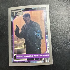 98b T2 Terminator 2 Judgment Day Impel 1991 #107 Arnold Schwarzenegger