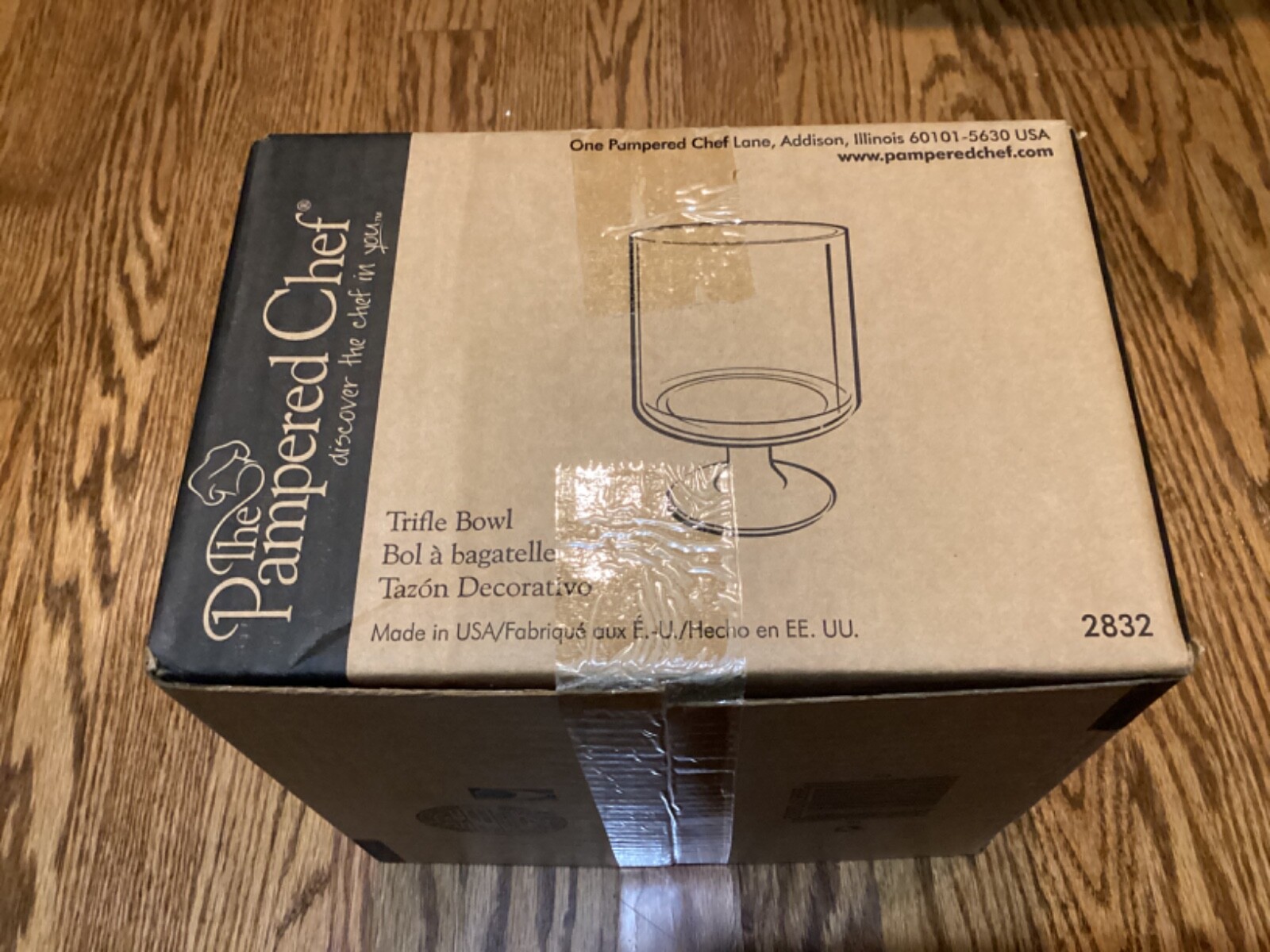 Pampered Chef 2832 Trifle Bowl and Stand for sale online eBay