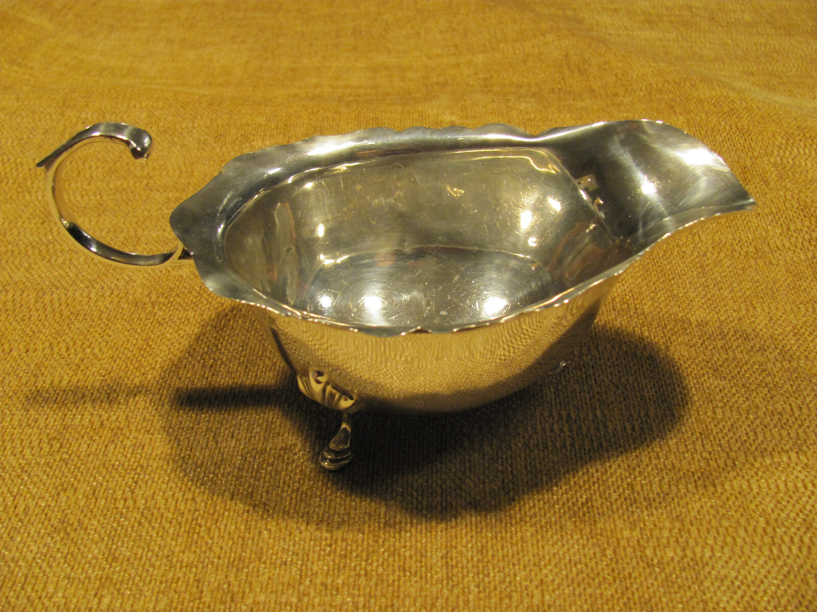 ELKINGTON & CO SAUCE GRAVY BOAT HALLMARKED SILVER BIRMINGHAM eBay