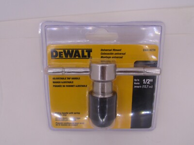 DEWALT UNIVERSAL FITMENT ADJUSTABLE TAP HANDLE UP TO 1/2'' DWA142TH