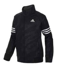 adidas Boys Moto Camo Track Jacket Size Large 14/16 NWT