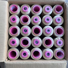 50 Spools Gold Serger Overlocker Quilting Sewing Machine Threads T27 Quality