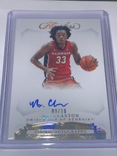 2019-20 Flawless Collegiate Nic Claxton Gold Rookie RC Auto Autograph 9/10 NETS