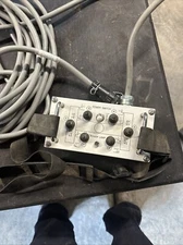 LINKBELT CRAWLER CRANE OUTRIGGER CONTROL BOX W/STRAP AND CABLE W/PLUG 238/248