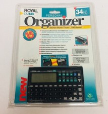 Vintage Royal DM134Electronic Handheld Personal Organizer
