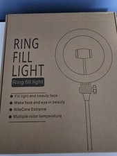 RING FILL LIGHT F-537S Video Creator LED Ring Light Kit