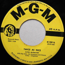 CLYDE MCPHATTER WHERE DID I MAKE MY MISTAKE / TWICE AS NICE 45 7" JUKEBOX RECORD