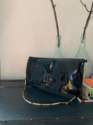 Pochette donna elegante cristal nero | KHARISMA