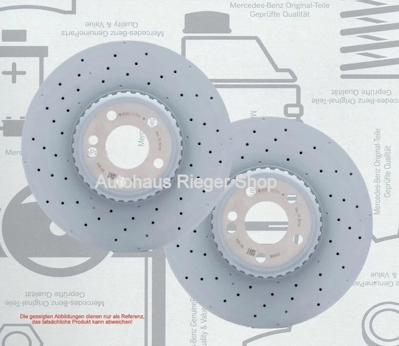 Mercedes-Benz Bremsscheiben Satz VA C-Klasse W/S206, A2234210000 - Bild 1 von 1
