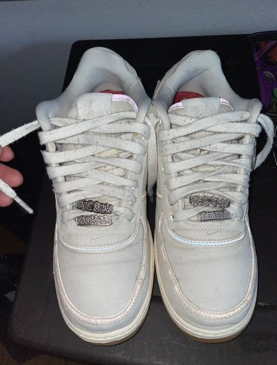Size 10 - Nike Air Force 1 x Travis Scott Sail 2018  display picture 1