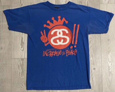 00s OLD STUSSY 「Increase The Peace」 Tシャツ s-l400.jpg