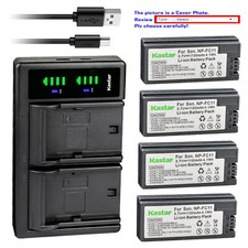 Kastar Battery LTD2 Charger for Sony NP-FC10 BC-VC10  Sony Cyber-shot DSC-P10