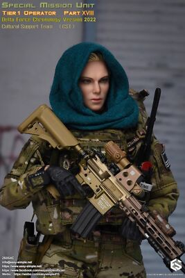 1/6フィギュアSpecialMissionUnit Easysimple EASY&SIMPLE Special Mission Unit Operator The Evacuation