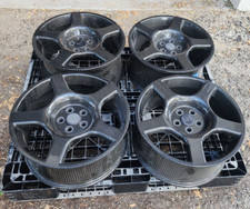 Carbon Fiber Rims Wheels Tesla Audi Ese E2 19x8.5j 15 Offset 5x112 New Set 4