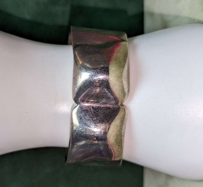 MUNIR  Solid STERLING SILVER Unique Style Cuff Br… - image 21