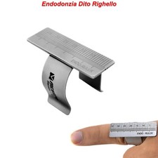 Dito Righello Scala Misura Arco Endodonzia Misuratore Calibro Dentale Dentista