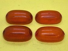 Fiat OM Tigrotto Bellù Indicator Light Lens Luci Plastica Lense Lot of 4 NOS