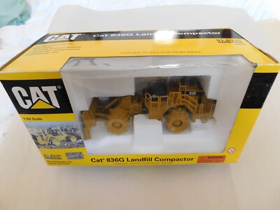 Norscot 55074 Caterpillar 836G LANDFILL COMPACTOR  1/50 Diecast w/ BOX