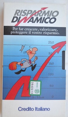 VHS. Dynamisches Sparen. Bruno Skizze Produktion. Italienischer Kredit. selten