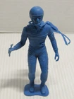 VINTAGE LOUIS MARX BLUE ASTRONAUT W/ WRENCH PLASTIC 5.25" FIGURE D2