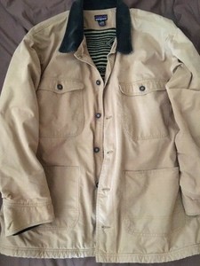 Patagonia Barn Coat Aztec Fleece Lining Corduroy Collar Cuffs