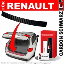 Lackschutzfolie Ladekante für Renault Clio Grandtour R 2009-2012 CarbonSchwarz