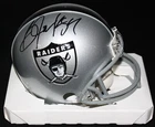 Bo Jackson signed TB VSR4 Mini Helmet, Raiders, Auburn, Beckett BAS