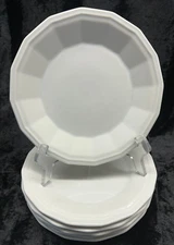 Colonial White by Homer Laughlin 6 Salad Plates