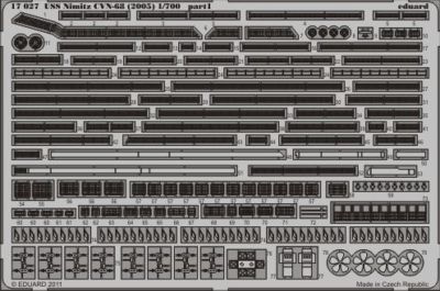 Eduard Accessories 17027 - 1:700 Uss Nimitz Cvn-68 (2005) For Trumpeter