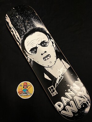 Danny Way スケートボードデッキ RARE SIGNED Danny Way Plan B Killer Skateboard Deck Hannibal Mask