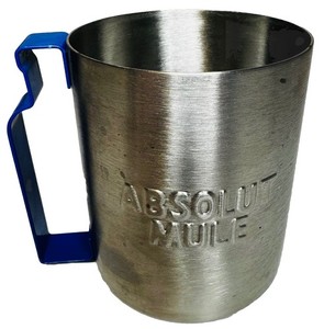 Absolut Vodka Mule Cup Stainless Steel Coffee Mug Barware Party Gift Liquor Drin