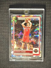 Alperen Sengun Cracked Ice Prizm  2024 Panini Hoops Premium Stock #151 SSP 