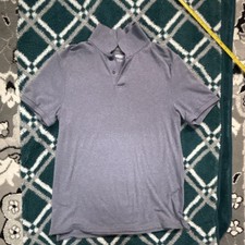 Old Navy Built-In Flex Men's light purple Shirt Collared Short Sleeve Polo Sz M