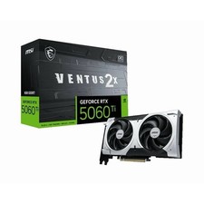 MSI GeForce RTX 5060 Ti Ventus 2X OC Edition 8GB GDDR7 Graphics Card DLSS 4.5