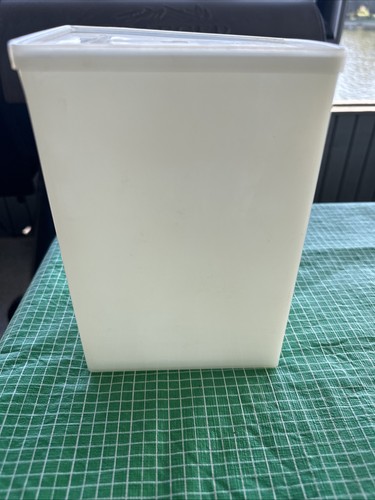Vintage TUPPERWARE Half Gallon Ice Cream Storage Container #484 and Lid #486 - 第 1/3 張圖片