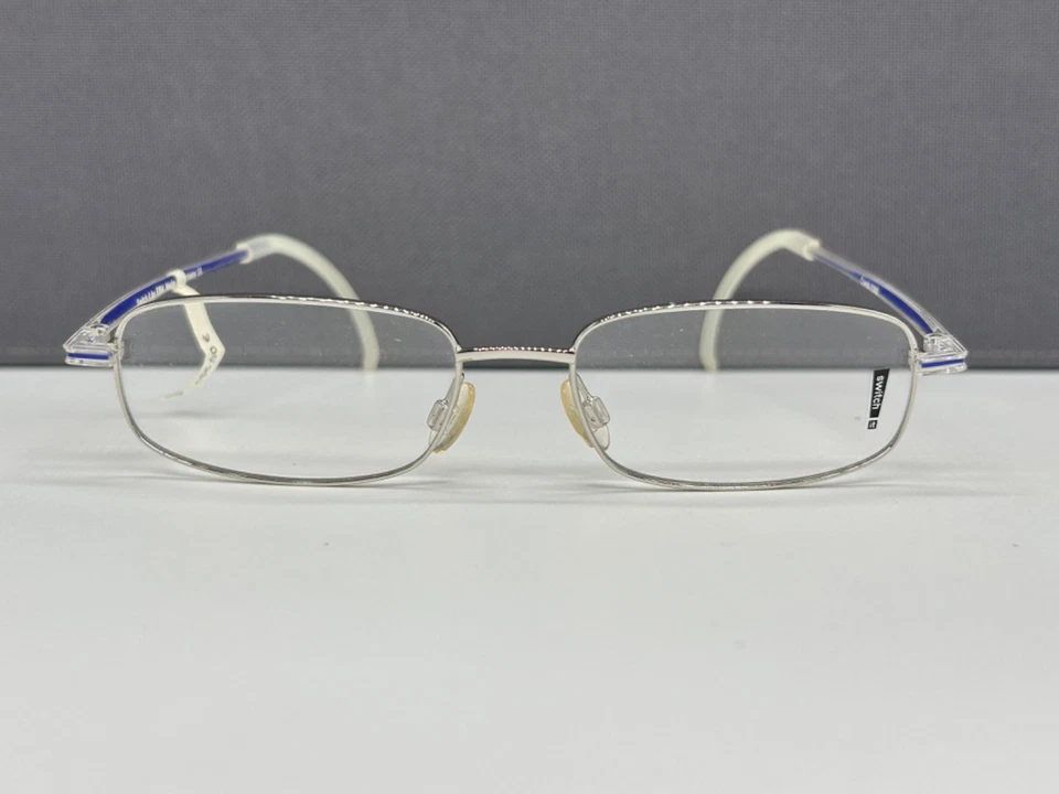 Switch it Brille Damen Herren Blau silber Wechselbügel 5302 - Bild 2 von 4