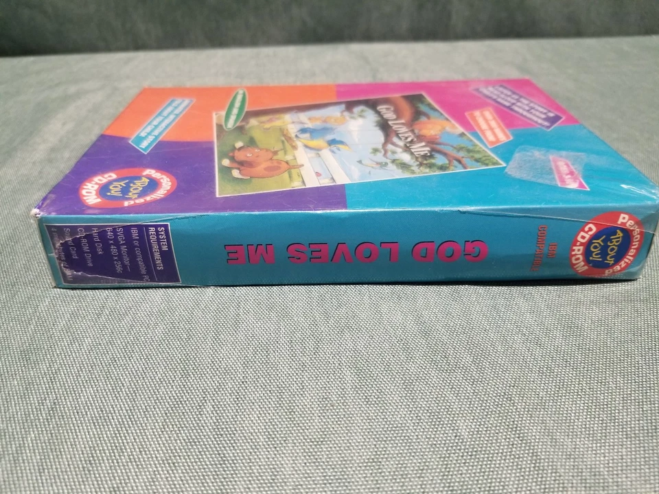 Vintage God Loves Me Story Telling Religion Jesus Animated Interactive CD-Rom - Image 3 of 4