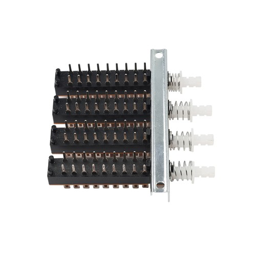Interruttore a pulsante interblocco tipo pianoforte 18 pin 4 file - Foto 8 di 11