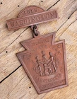 Civil War Soldier Veteran Badge 1915 WASHINGTON DC Encampment Pennsylvania GAR