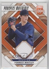 2020 Elite Extra Edition Prospect Materials Orange 180/199 Forrest Whitley 0io