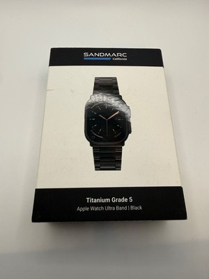 Sandmarc Titanium Edition - Apple Watch Ultra Band Black