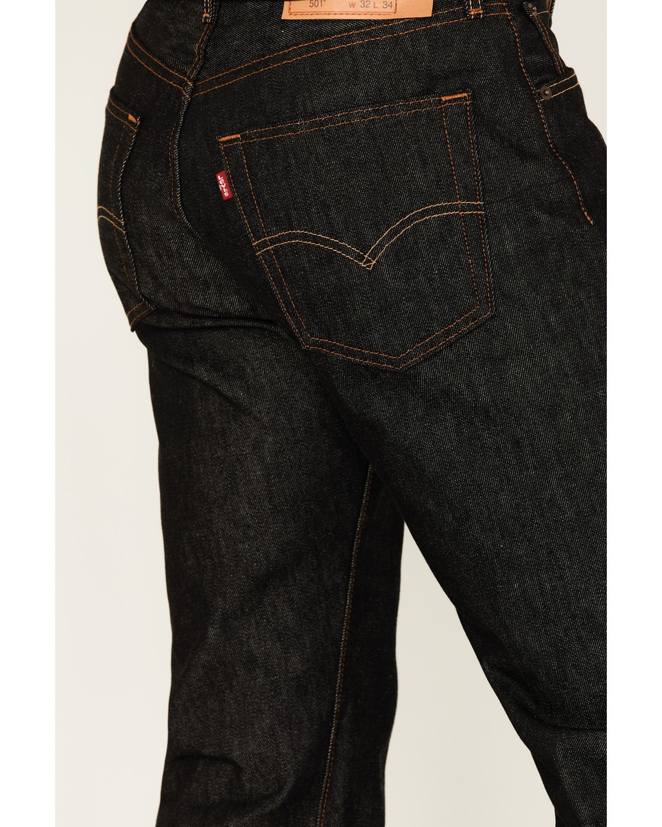 Levi's 501 Mens Blue Jeans Casual Original Straight Fit Levi's 501 Mens Blue Jeans Casual Original Straight Fit
