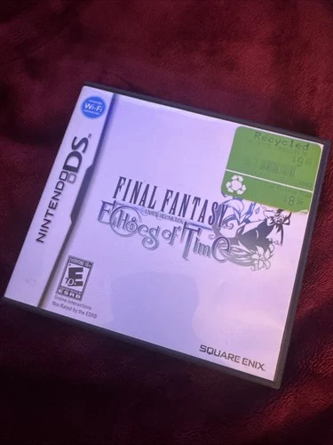 Final Fantasy Crystal Chronicles: Echoes of Time (Nintendo DS 2009) CIB COMPLETE