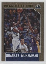 2015-16 Panini NBA Hoops Gold Shabazz Muhammad #178 0c6