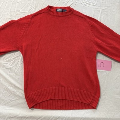 VINTAGE Knights Bridge Knit Sweater Men s Red  