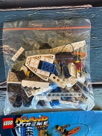 Lego 6737 Wake Rider Island Exteme Stunts 100% Complete w/ Instructions Manual