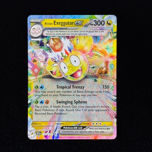 Alolan Exeggutor ex 133/191 SV08: Surging Sparks Double Rare Holo Pokemon TCG