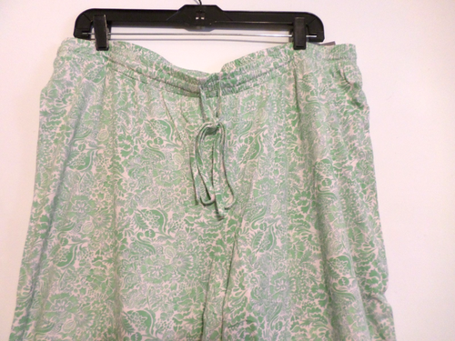NEU MIT ETIKETT J JILL SLEEP ULTRASOFT PASPELIERTE PFLANZEN - XL - LIMETTE ÄTHERISCHER GARTEN - SUPER WEICH! - Bild 3 von 6